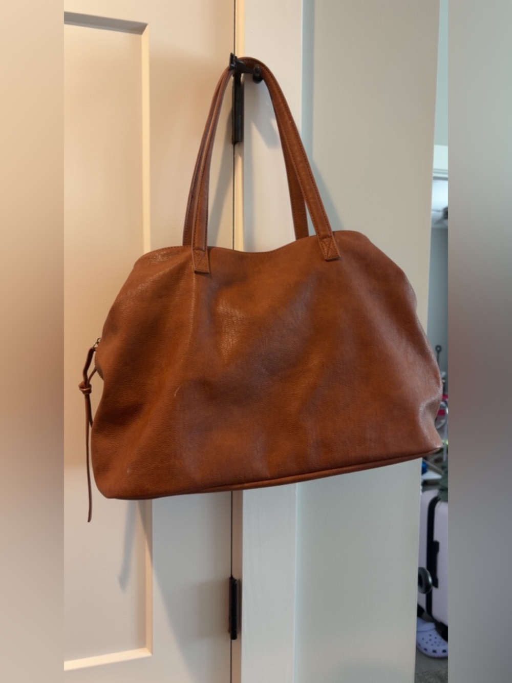 Antik Kraft Brown Leather Hobo Bag - Picture 2 of 6